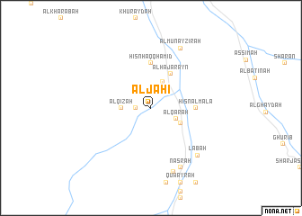 map of Al Jaḩī