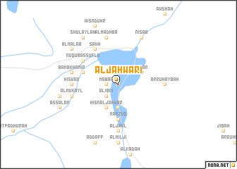 map of Al Jahwarī