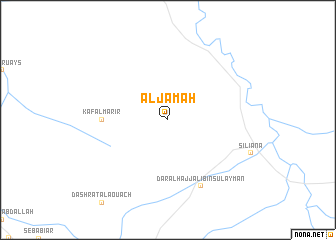 map of Al Jamah