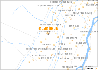 map of Al Jamhūd