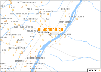 map of Al Janādilah