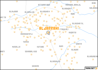 map of Al Jarrāḩī