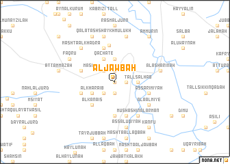 map of Al Jawbah