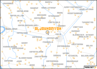 map of Al Jawharīyah