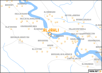 map of Al Jāwlī