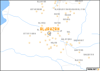 map of Al Jawzah