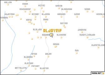 map of Al Jayrif