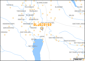 map of Al Jazāyer