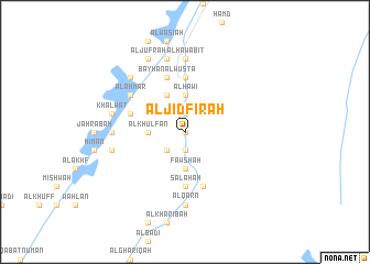 map of Al Jidfirah
