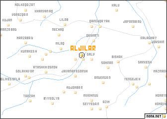 map of Aljīlar