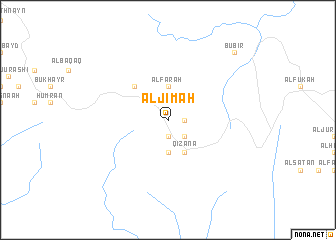 map of Al Jimah