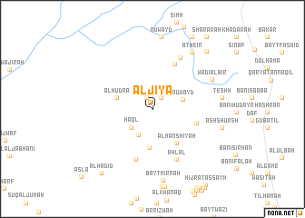 map of Al Jiyāʼ