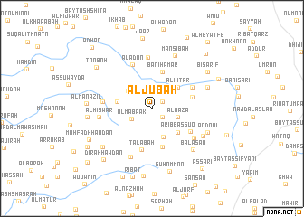 map of Al Jubah