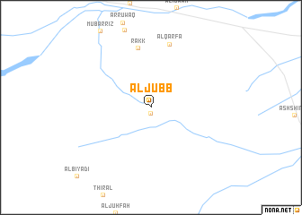 map of Al Jubb