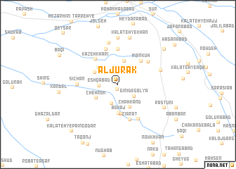map of Al Jūrak