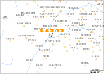 map of Al Juraybah