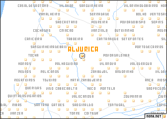 map of Aljuriça