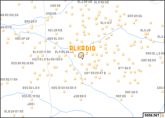 map of Al Kadīd