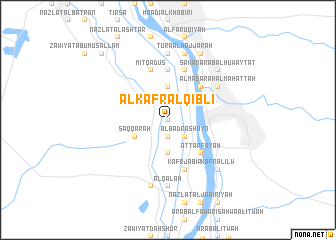 map of Al Kafr al Qiblī