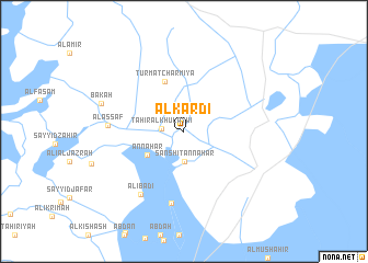 map of Al Kardī