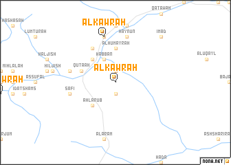 map of Al Kawrah