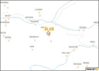 map of Ālka