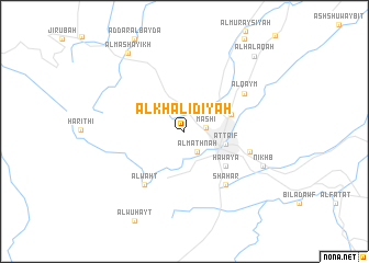 map of Al Khālidīyah