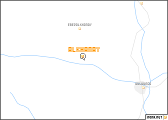 map of Alkhanay