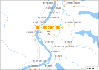 map of Al Kharāniqah
