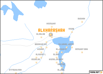 map of Al Kharashah