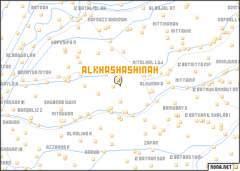 map of Al Khashāshinah