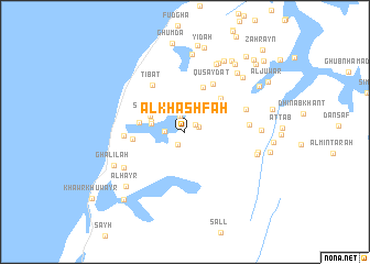 map of Al Khashfah