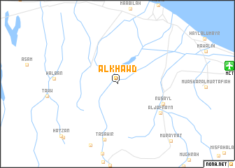 map of Al Khawḑ