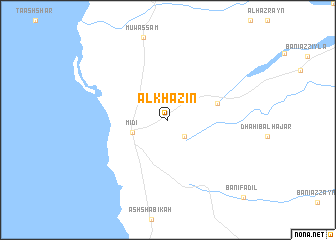 map of Al Khāzin