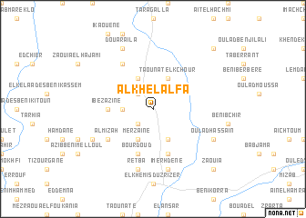 map of Al Khelalfa