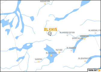map of Al Khīs