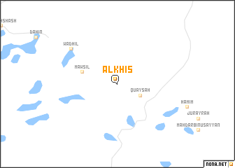 map of Al Khīs