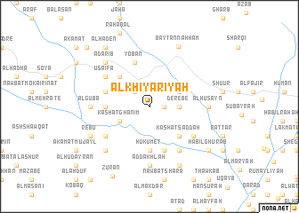 map of Al Khiyārīyah