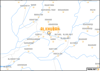 map of Al Khūbah