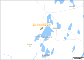 map of Al Khubrah