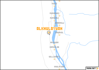 map of Al Khulaywah