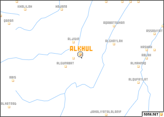 map of Al Khūl