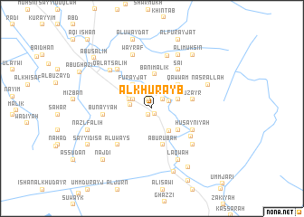 map of Al Khurayb