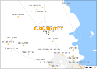 map of Al Khurayţīyāt