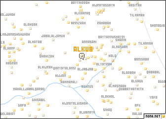 map of Al Ku‘b
