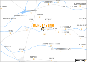 map of Al Kutaybah