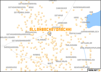 map of Allāh Bachāyo Māchhi