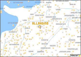 map of Allāh Dīno