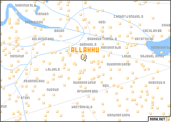 map of Allāhhu