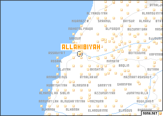 map of Al Lāhibīyah
